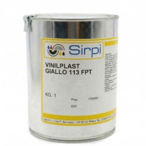 SIRPI VINILICO OPACO -VINILPLAST GIALLO 113 FPT 1KG