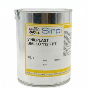 SIRPI VINILICO OPACO -VINILPLAST GIALLO 112 FPT 1KG