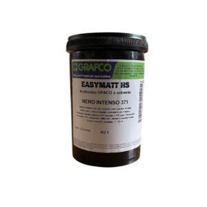 INCHIOSTRO VINILICO OPACO - GRAFCO  EASY MATT HS 1 KG NERO INTENSO