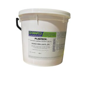 PLASTECH ROSSO BRILLANTE 335 GRAFCO 5 KG