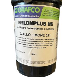 INCHIOSTRO GRAFCO GIALLO LIMONE 321  NYLONPLUS 1 KG