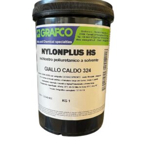 INCHIOSTRO GRAFCO GIALLO CALDO 324  NYLONPLUS 1 KG