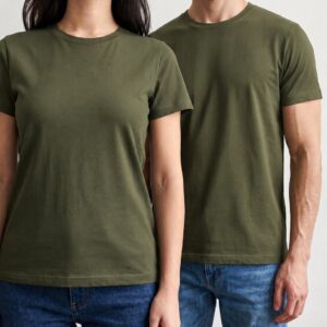 T SHIRT BS010 COLORE VERDEOLIVA TAGLIA M 1 pz