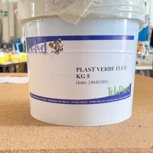 PLAST VERDE FLUO  TEK-IND 1 Kg
